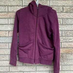 Burton burgundy hoodie